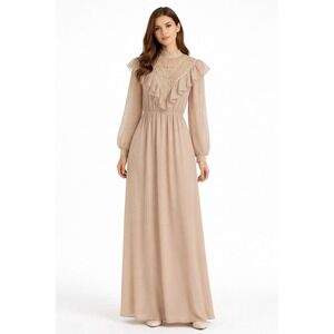 Norman berg VTG 70's Prom, Bridesmaid, Formal Dress Label Size Small Boho Indie